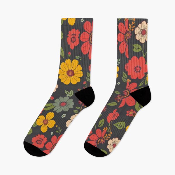 Item preview, Vintage Floral Delight: Retro Seamless Patterns designed and sold by hjian8219.