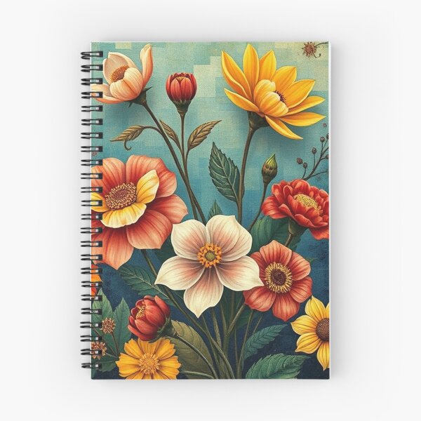 Item preview, Vintage Floral Delight: Retro Seamless Patterns designed and sold by hjian8219.