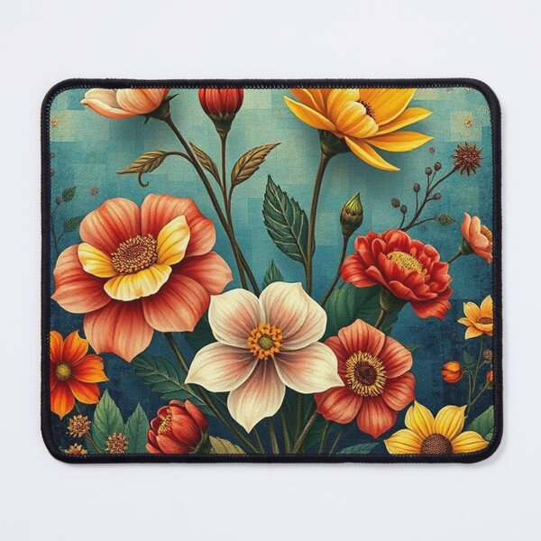 Item preview, Vintage Floral Delight: Retro Seamless Patterns designed and sold by hjian8219.