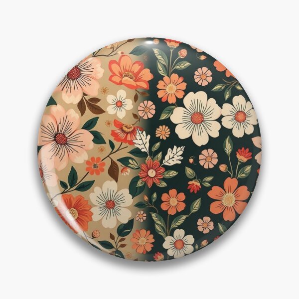 Item preview, Vintage Floral Delight: Retro Seamless Patterns designed and sold by hjian8219.