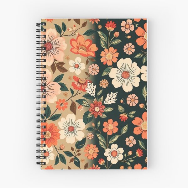 Item preview, Vintage Floral Delight: Retro Seamless Patterns designed and sold by hjian8219.