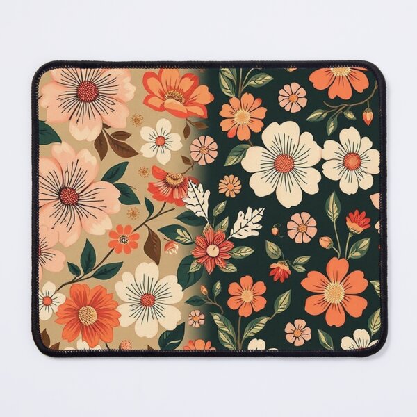 Item preview, Vintage Floral Delight: Retro Seamless Patterns designed and sold by hjian8219.