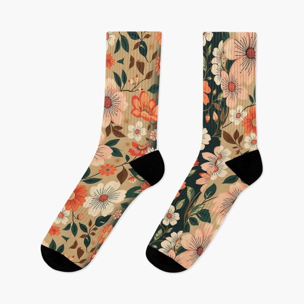 Item preview, Vintage Floral Delight: Retro Seamless Patterns designed and sold by hjian8219.
