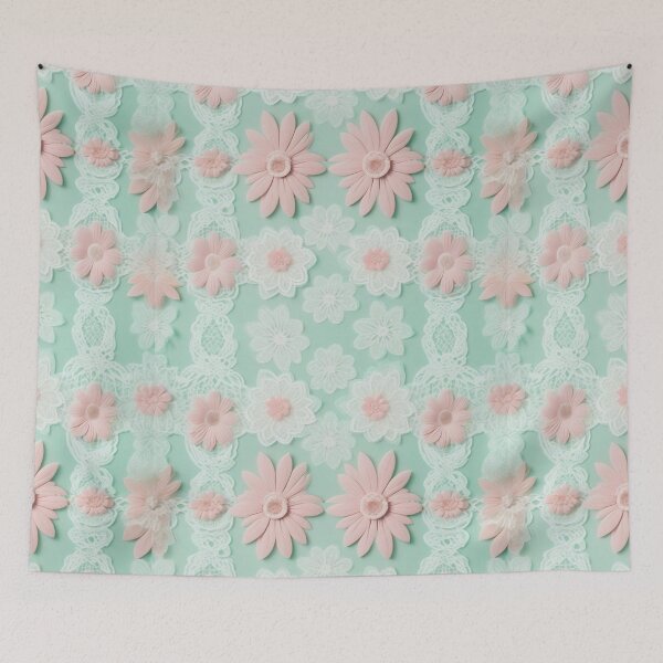 Item preview, Vintage Floral Delight: Retro Seamless Patterns designed and sold by hjian8219.