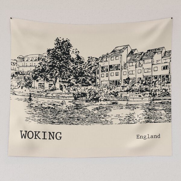 Item preview, Woking England designed and sold by Lakeric Cityscapes.