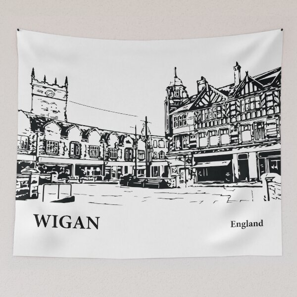 Item preview, Wigan England designed and sold by Lakeric Cityscapes.