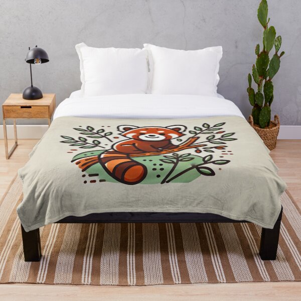 Item preview, Adorable Red Panda Minimalist Illustration designed and sold by GEK-HELLO.