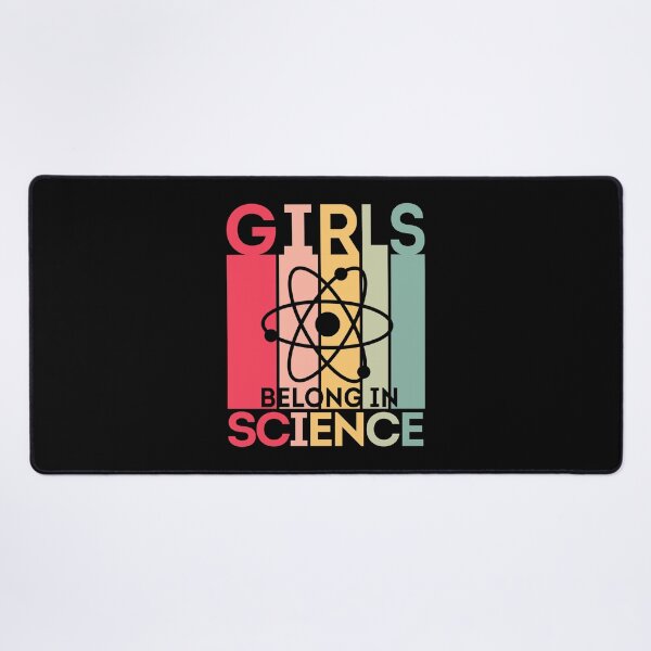 Item preview, Girls Belong in Science - STEM & Feminist Empowerment designed and sold by ScienceCorner.