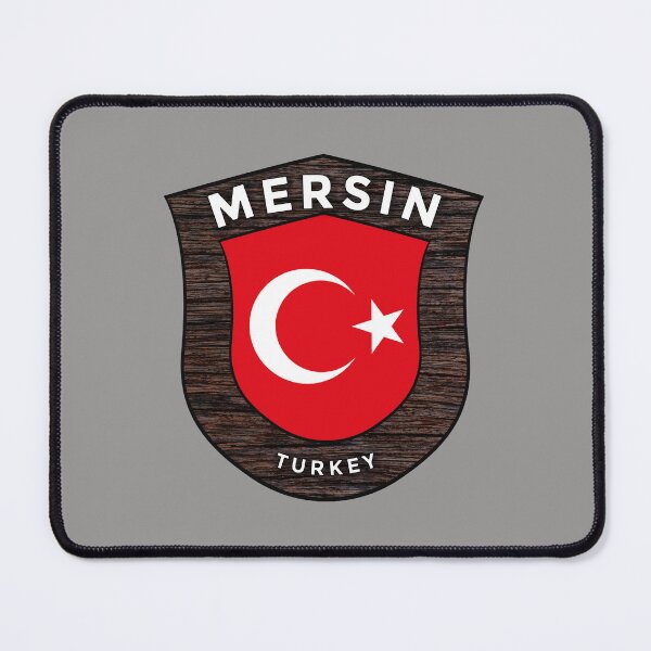 Item preview, Mersin Turkey Emblem Flag designed and sold by World Designs.