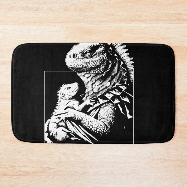 Item preview, Iguana holding her child designed and sold by Brexmore3.