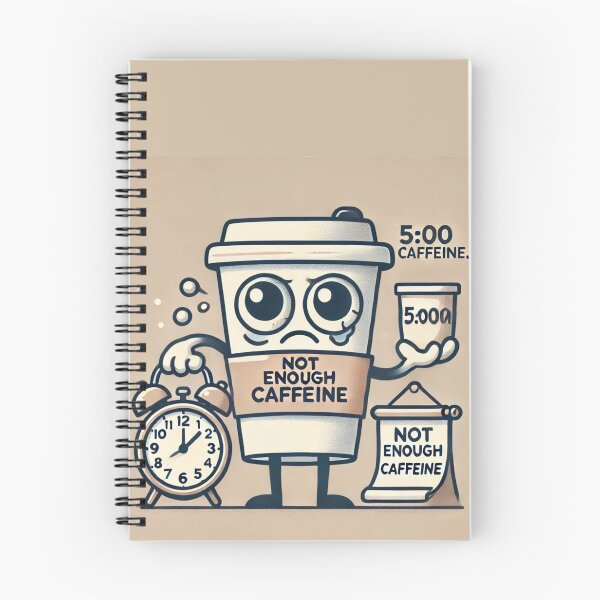 Item preview, Morning Coffee Struggle - Funny Caffeine Art designed and sold by Estamp-you.