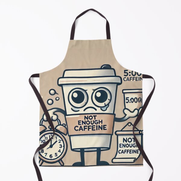 Item preview, Morning Coffee Struggle - Funny Caffeine Art designed and sold by Estamp-you.