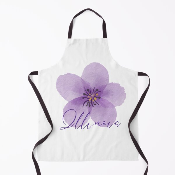 Artikelvorschau, Illinois State Flower Violet Klassisches T-Shirt Aufkleber entworfen und verkauft von ThinkNature!.