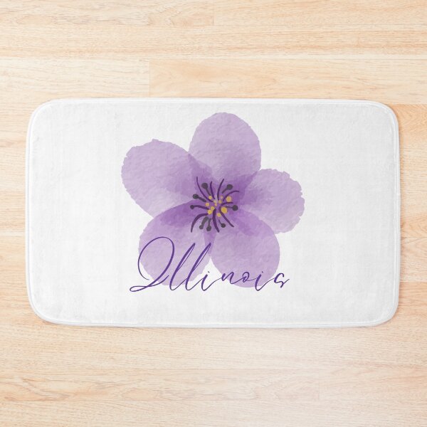 Artikelvorschau, Illinois State Flower Violet Klassisches T-Shirt Aufkleber entworfen und verkauft von ThinkNature!.