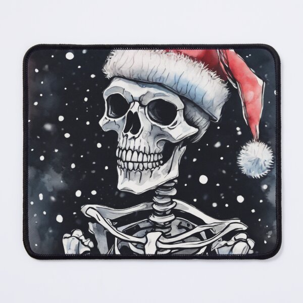 Item preview, Christmas and Holiday Skeleton - Watercolor & Ink 41 designed and sold by KBMediaArt.