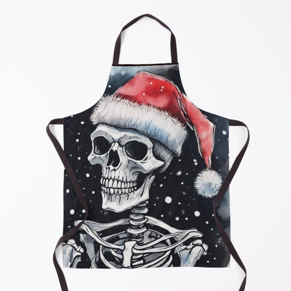 Item preview, Christmas and Holiday Skeleton - Watercolor & Ink 41 designed and sold by KBMediaArt.