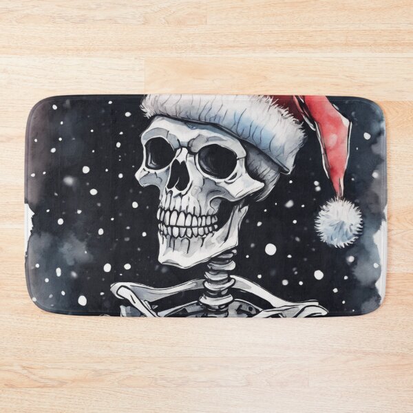 Item preview, Christmas and Holiday Skeleton - Watercolor & Ink 41 designed and sold by KBMediaArt.