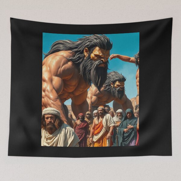 Item preview, Nephilim, Giants, Bible, Genesis 6:4, Rephaim, Caleb, Joshua, Spies, Canaan,  designed and sold by tshirtart2024.