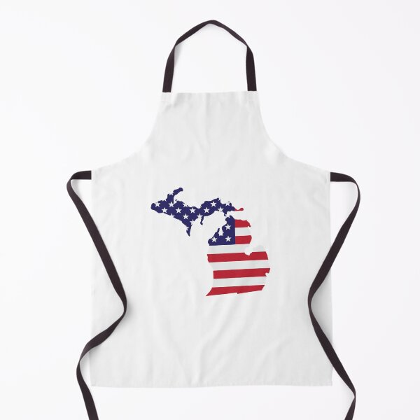 Item preview, Red White Blue Michigan USA Mitten Logo designed and sold by Theriddler1.