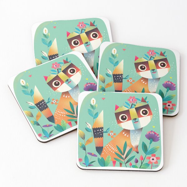 Item preview, Giggle Garden - Rosie Raccoon designed and sold by EvansCreative.