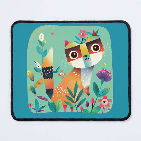 Item preview, Giggle Garden - Rosie Raccoon designed and sold by EvansCreative.
