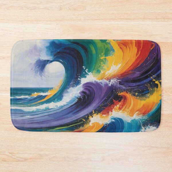 Item preview, Rainbow Wave Explosion designed and sold by EDigitalStore.
