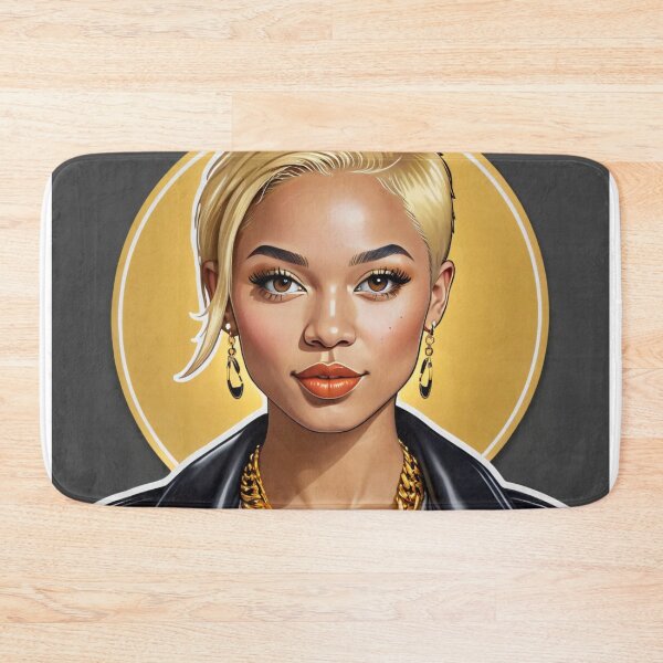 Item preview, Confident blonde chick artist sticker! designed and sold by Cookbeat.