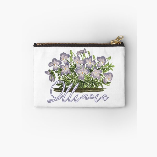 Artikelvorschau, Illinois State Flower Violet Klassisches T-Shirt Aufkleber entworfen und verkauft von ThinkNature!.