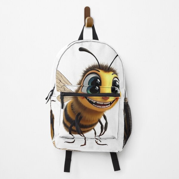 Item preview, Cute Happy Bee Art Print designed and sold by Casanova7000.