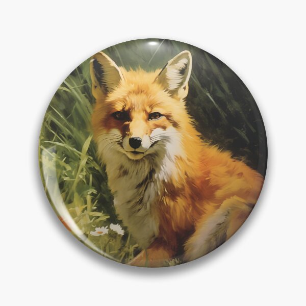 Item preview, Red Fox in the Grass designed and sold by patternplaten.