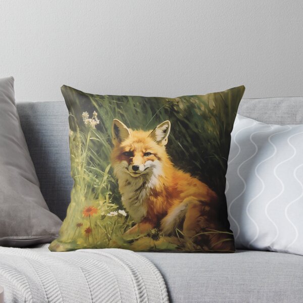 Item preview, Red Fox in the Grass designed and sold by patternplaten.