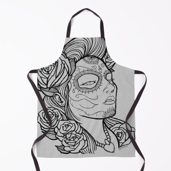 Item preview, Catrina Roses Pinup Girl designed and sold by Roberto Jaras Lira.