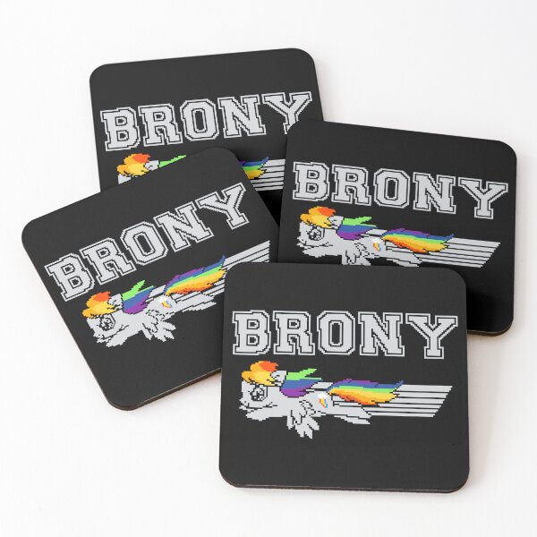 Artikelvorschau, Pixel Brony Rainbow Dash Swoosh entworfen und verkauft von Forkanion.