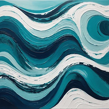 Artwork thumbnail, Oceanic Color Flow by EDigitalStore