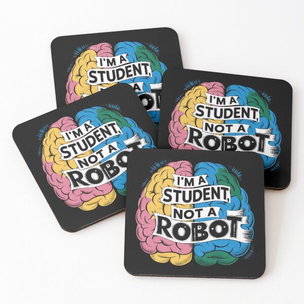 Item preview, I'm a Student, Not a Robot - Brain  designed and sold by Prime-Studio.
