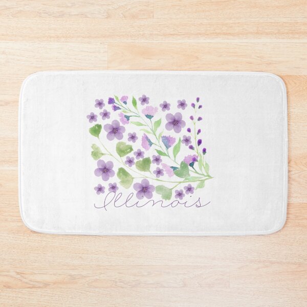 Artikelvorschau, Illinois State Flower Violet Klassisches T-Shirt Aufkleber entworfen und verkauft von ThinkNature!.