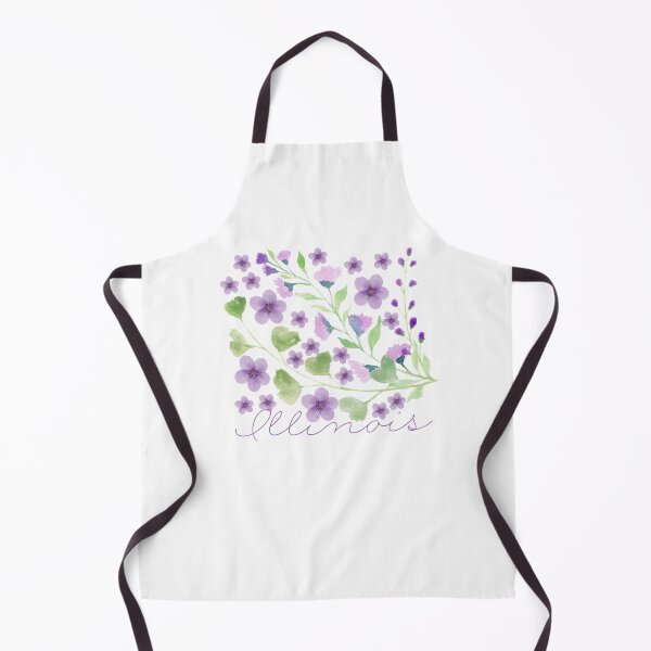 Artikelvorschau, Illinois State Flower Violet Klassisches T-Shirt Aufkleber entworfen und verkauft von ThinkNature!.