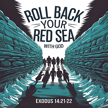 Artwork thumbnail, Red Sea Roll Back by ChristCentered