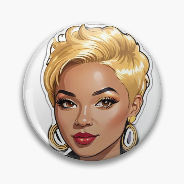 Item preview, Stylish blonde chick rockstar sticker! designed and sold by Cookbeat.