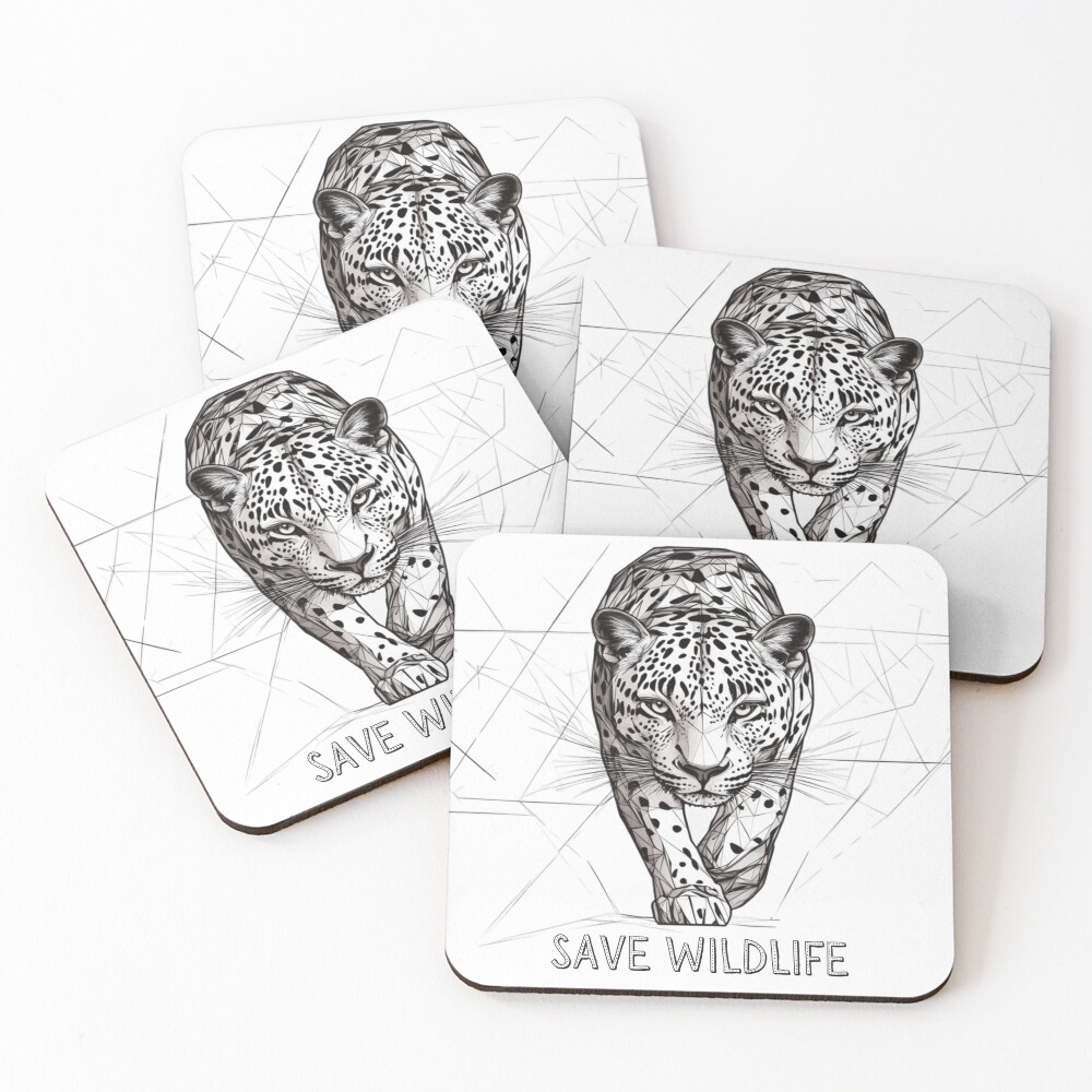 Item preview, Coasters (Set of 4) designed and sold by WickerStudio.