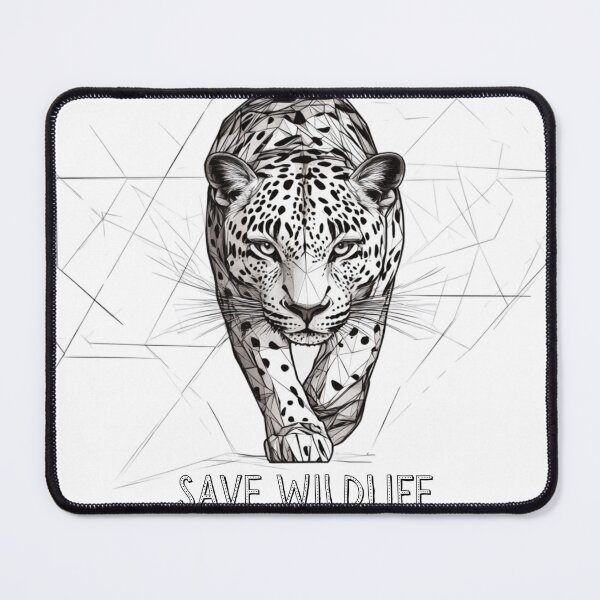 Item preview, Save WildLife Leopard designed and sold by WickerStudio.