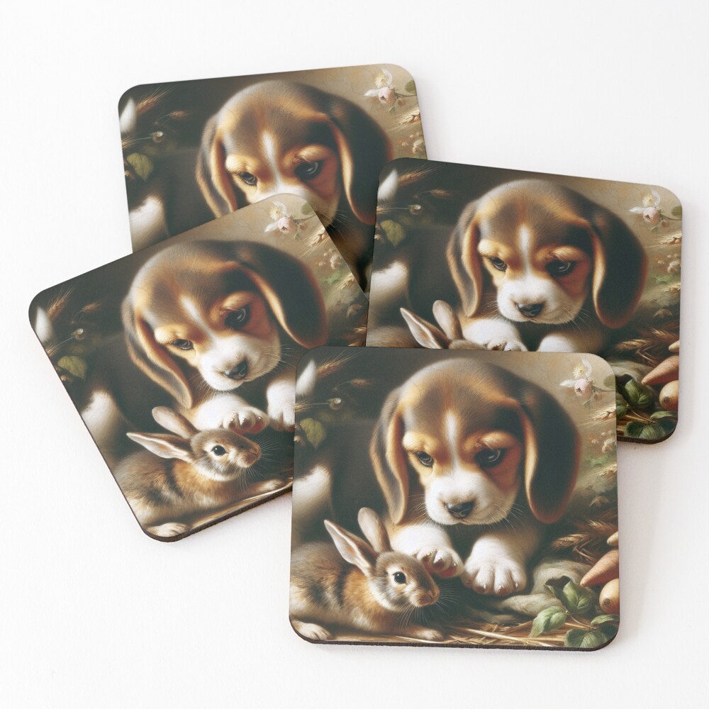 Item preview, Coasters (Set of 4) designed and sold by mustardseed-410.