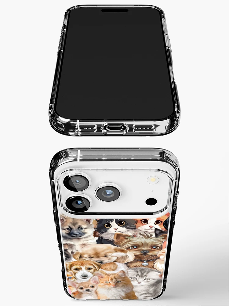 Thumbnail 3 of 5, iPhone Case, Furry Friends designed and sold by JOBASART.
