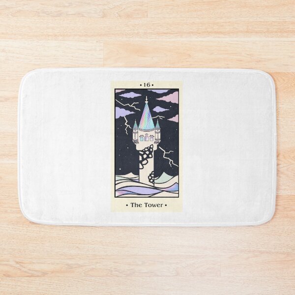 Item preview, Tarot card - 16 the tower designed and sold by Mara's designs.