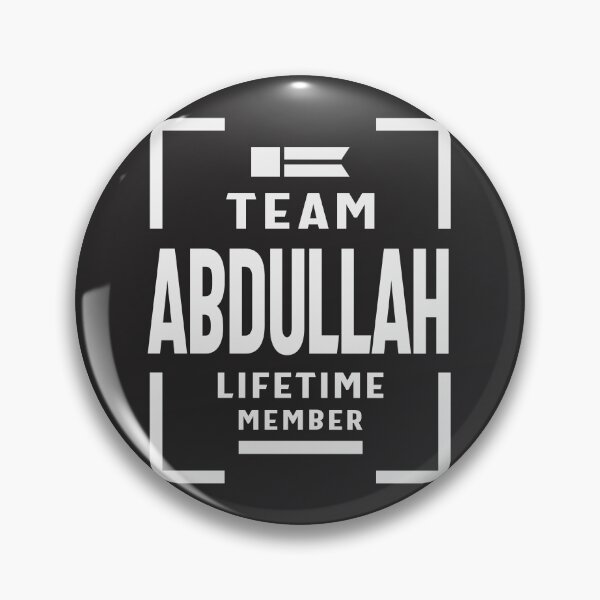 Item preview, Team Abdullah Lifetime Member Personalized Name Abdullah designed and sold by cidolopez.