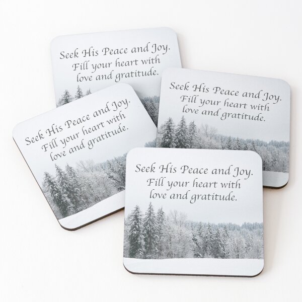 Item preview, Seek His Peace: Snow Clearing In The Woods designed and sold by KirtTisdale.