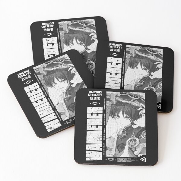 Item preview, Wanderer - Genshin Impact V.3 white ver designed and sold by IZQINAV.