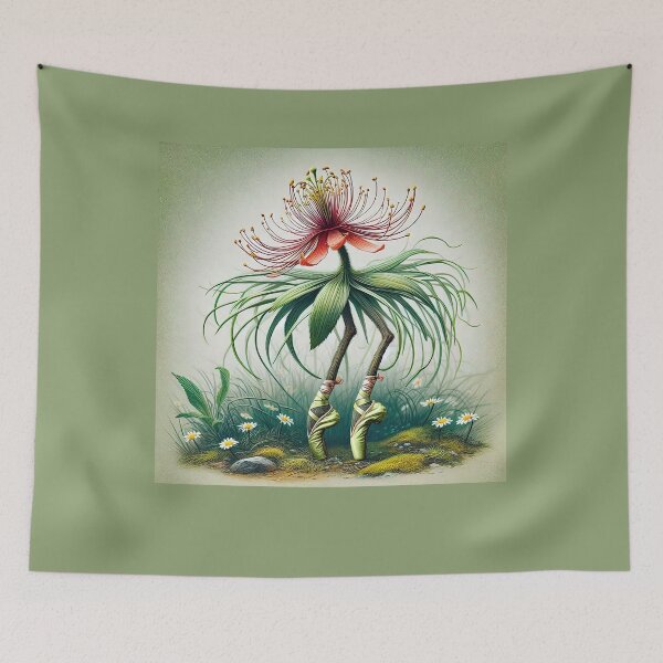 Item preview, A Wildflower Performs her Ballet Among the Daisies designed and sold by CarolM.