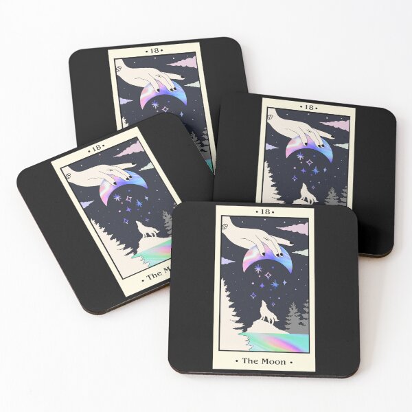 Item preview, Tarot card - 18 the moon designed and sold by Mara's designs.