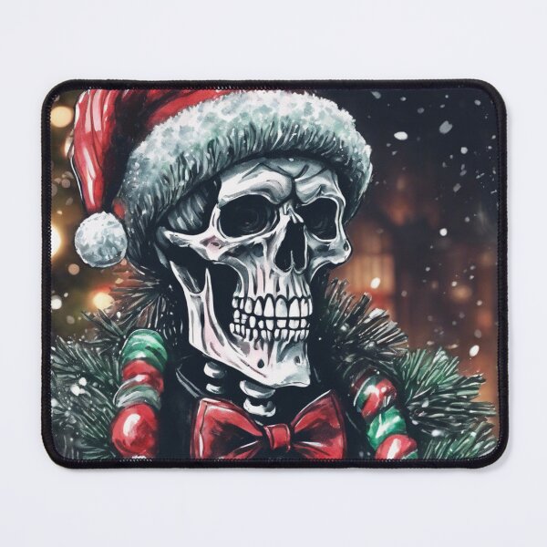 Item preview, Christmas and Holiday Skeleton - Watercolor & Ink 43 designed and sold by KBMediaArt.